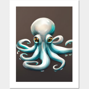 Cute Oktopus Posters and Art